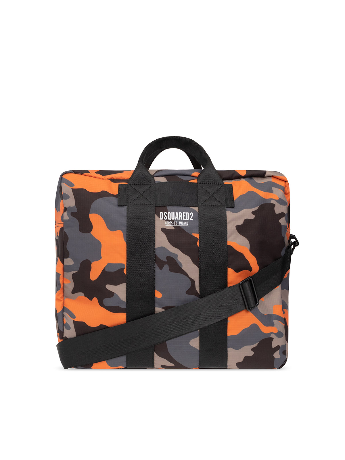 DSQUARED2 Camo Logo Duffle Handbag 44x38x24 CM