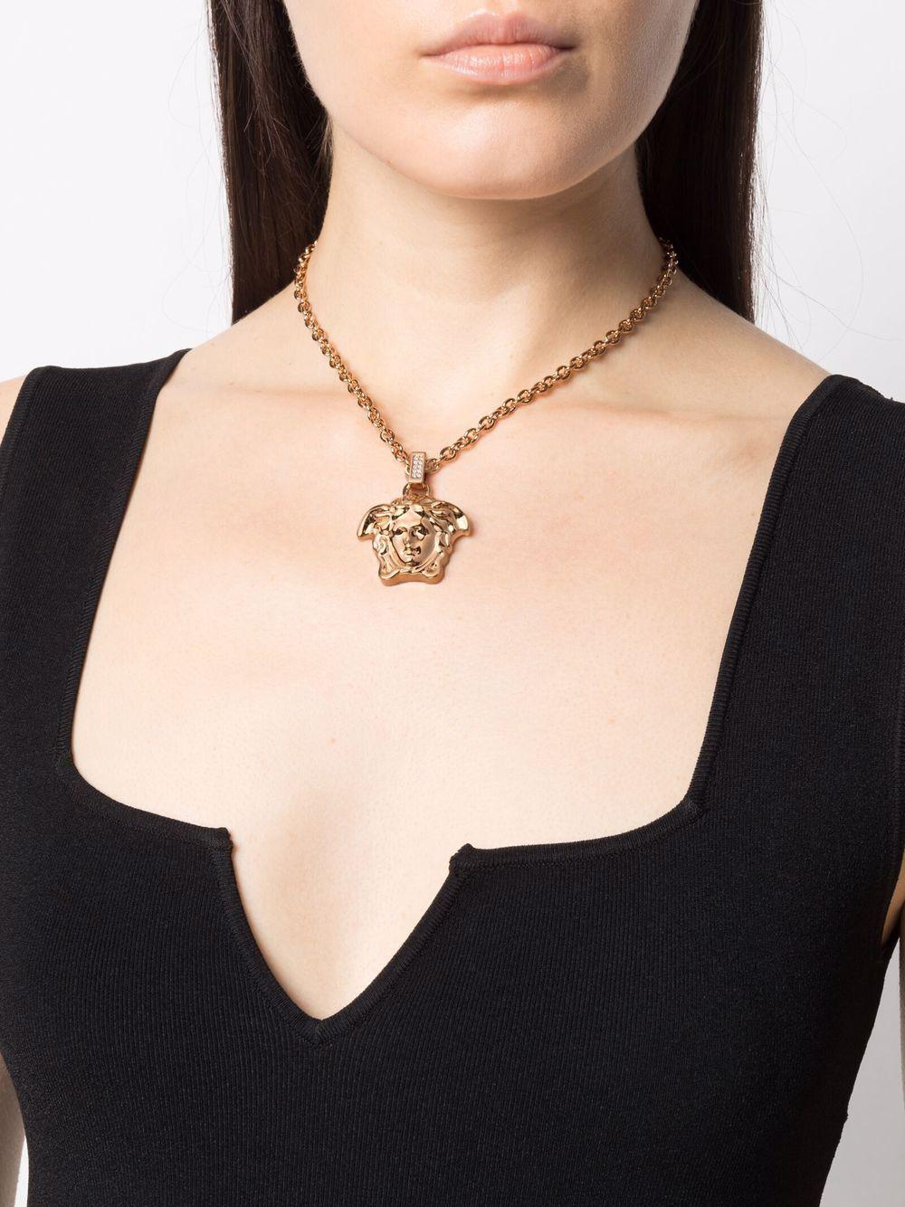 VERSACE Mini Metallic Necklace
