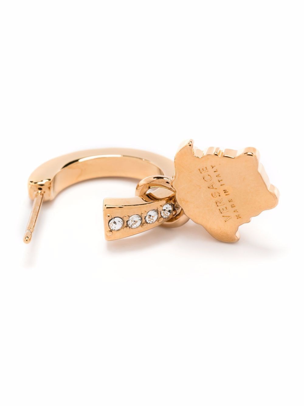 VERSACE Elegant Crystal-Embellished Earrings