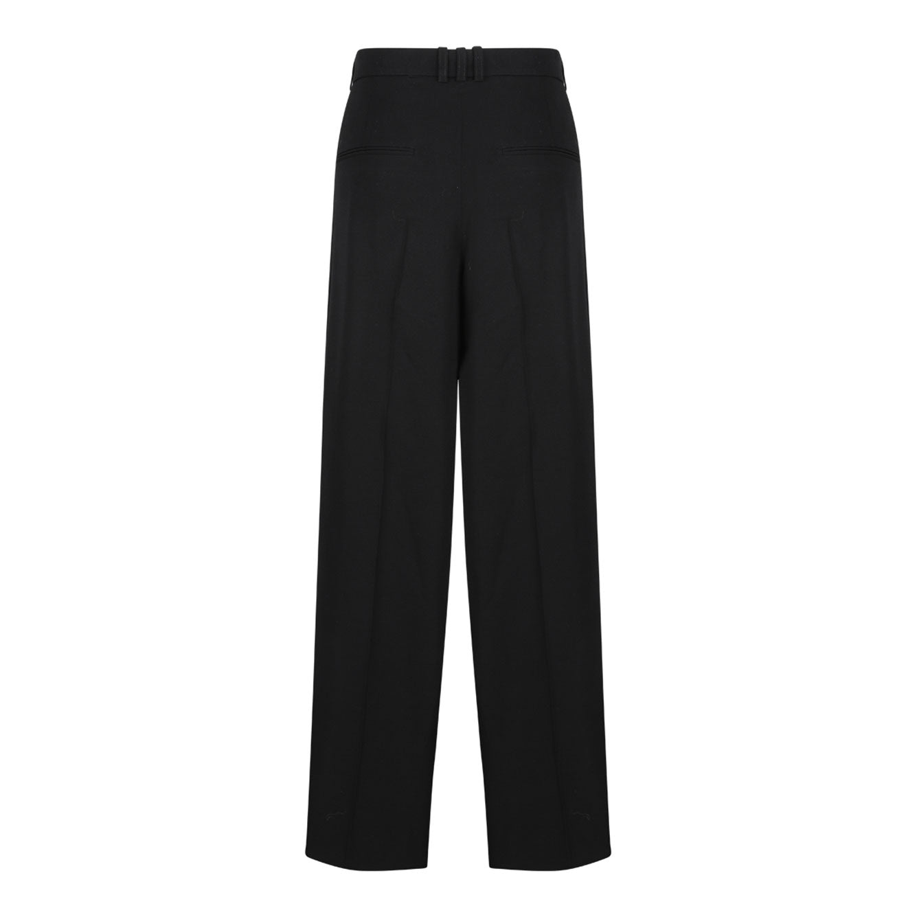 BALMAIN Essential Virgin Wool Trousers for Men