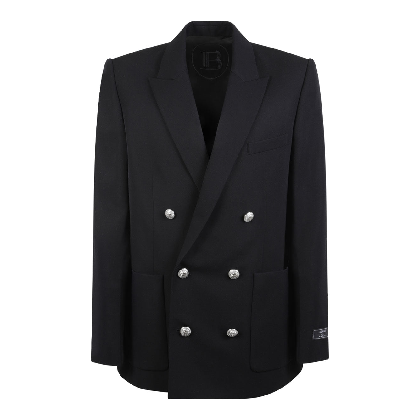 BALMAIN Men's Premium Virgin Wool Jacket - Fall/Winter 2024