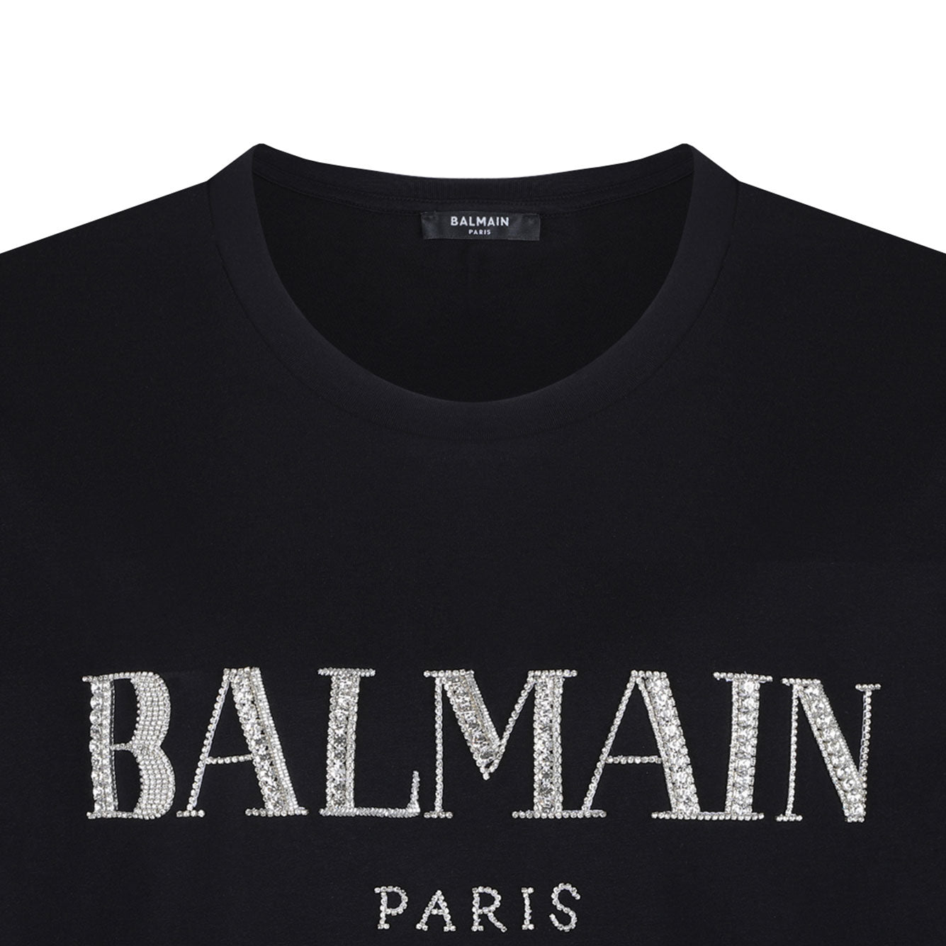 BALMAIN Crystal Cotton T-Shirts & Polos for Men - FW24