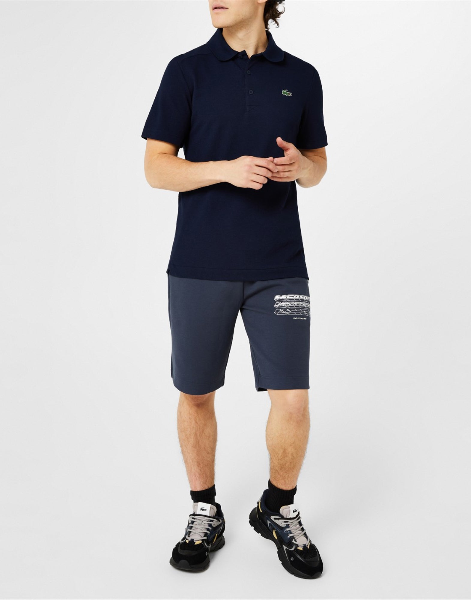 LACOSTE Classic Logo Mini Golf Polo Shirt