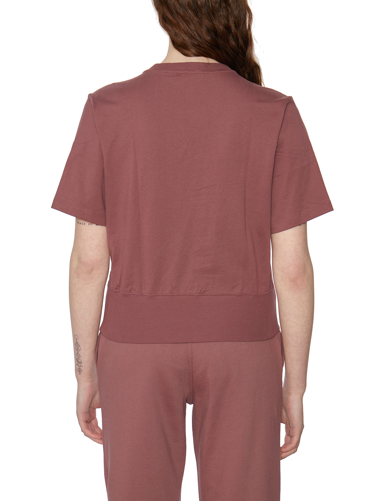 ADIDAS ORIGINALS Oversized Cotton Crew Neck T-Shirt for Women - Size 40