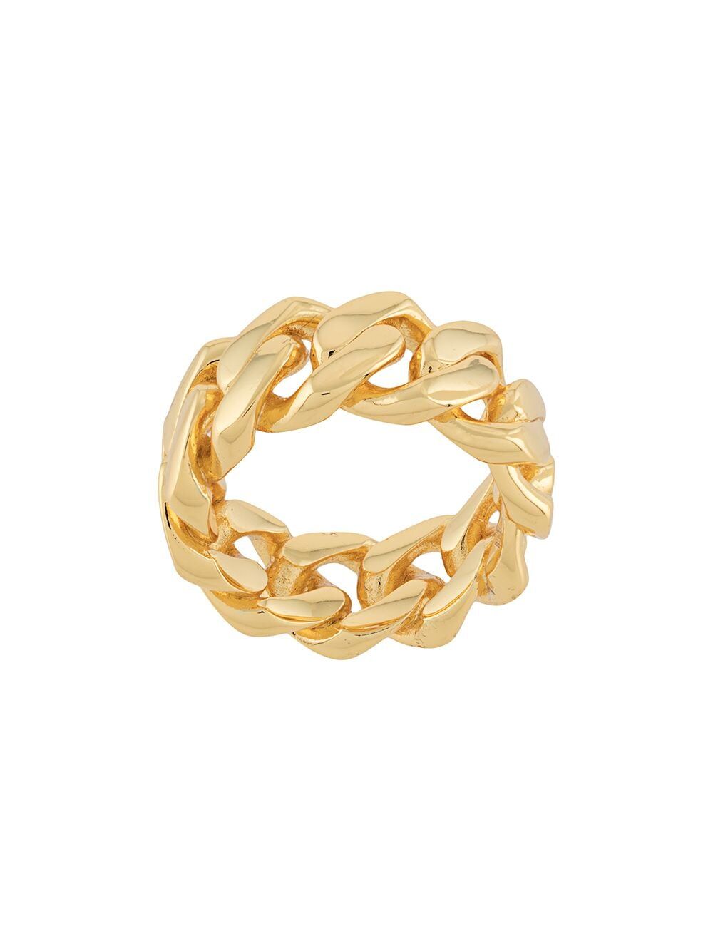 DARKAI Cuban Style Men's Gold Ring - Size XXL
