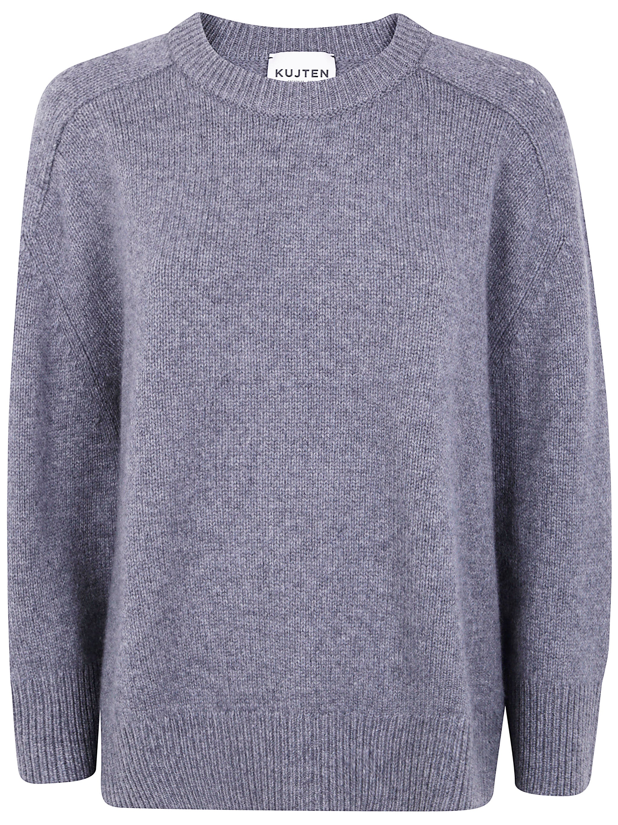 KUJTEN Round Neck Cashmere Sweater for Women