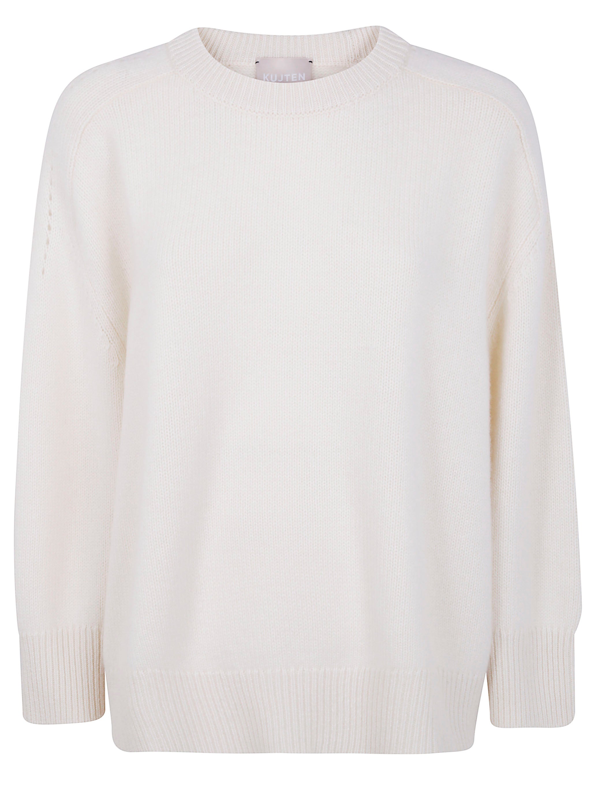 KUJTEN Round Neck Sweater for Women