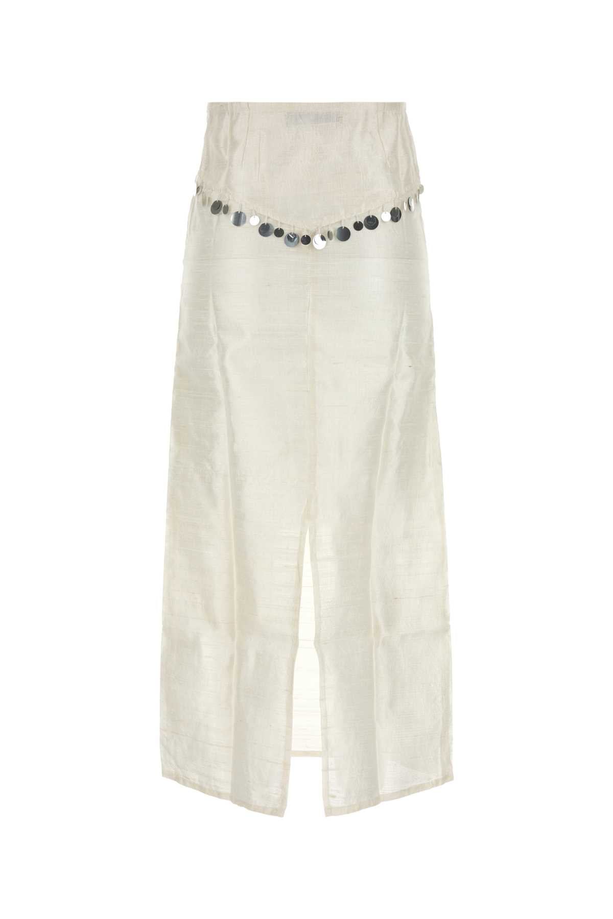 GIMAGUAS Silk Diane Maxi Skirt