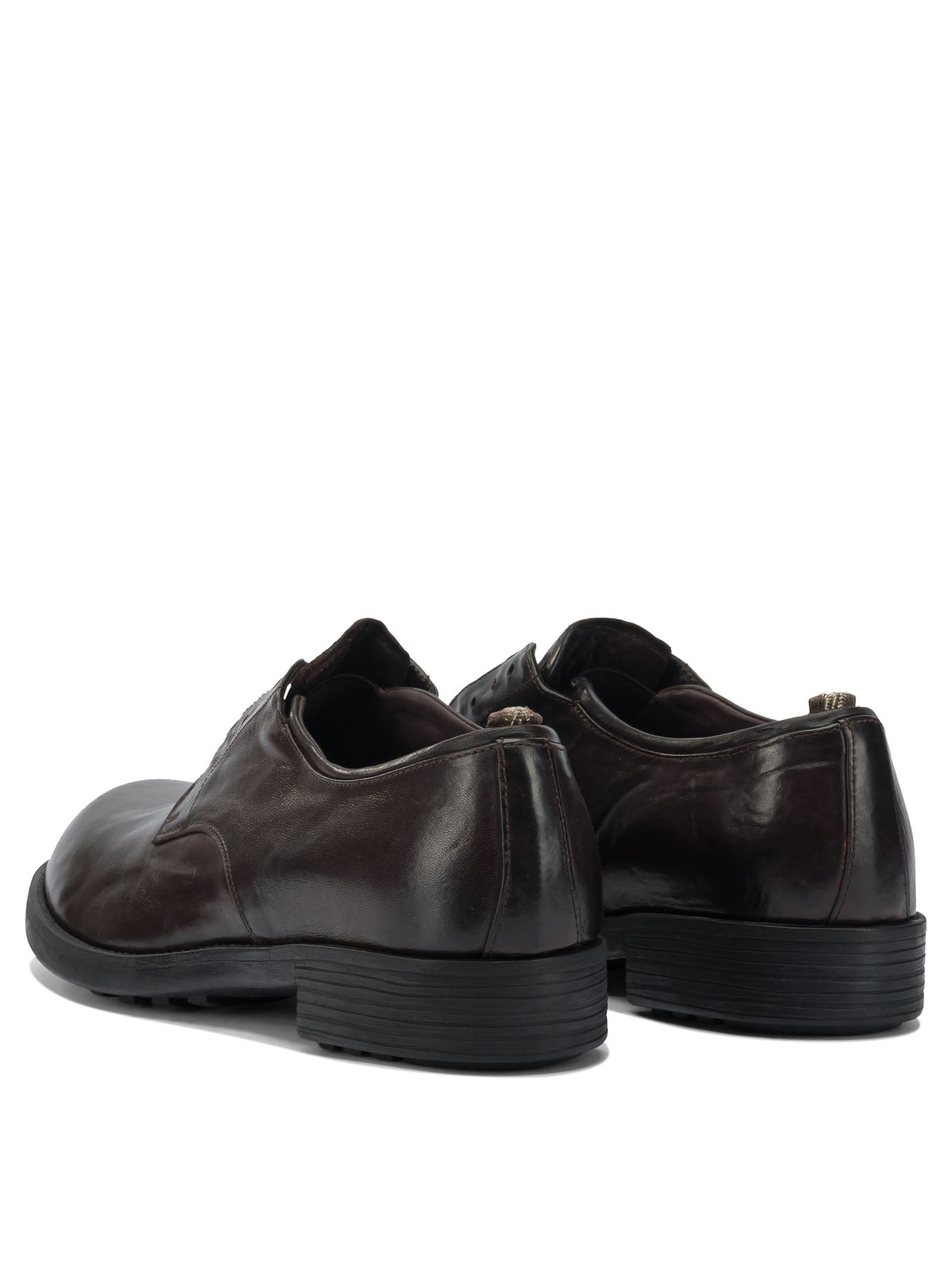 OFFICINE CREATIVE Derby Dress Shoes LACE-UPS with Hidden Elastic Closure