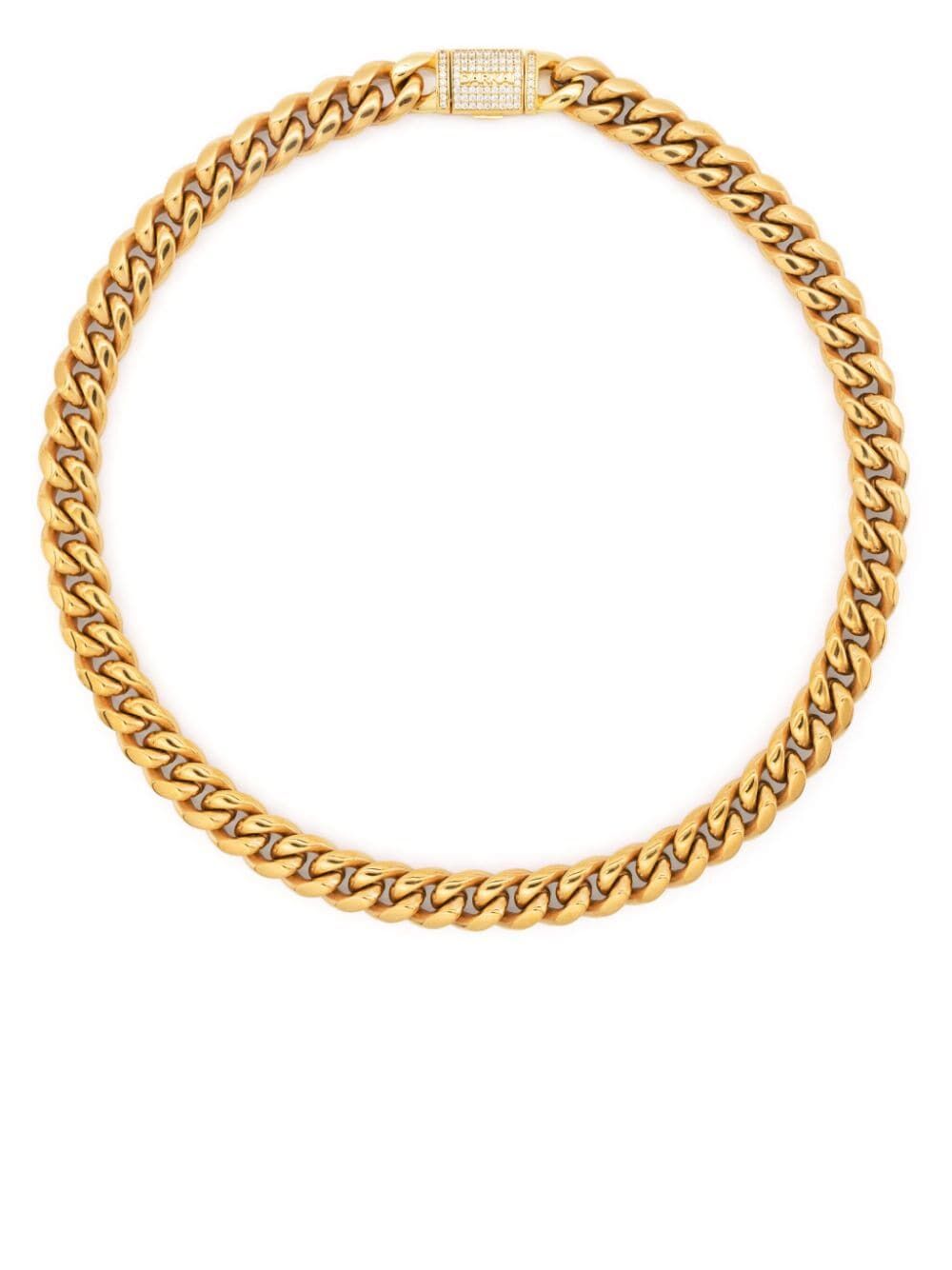 DARKAI Gold Cuban Choker Necklace for Men