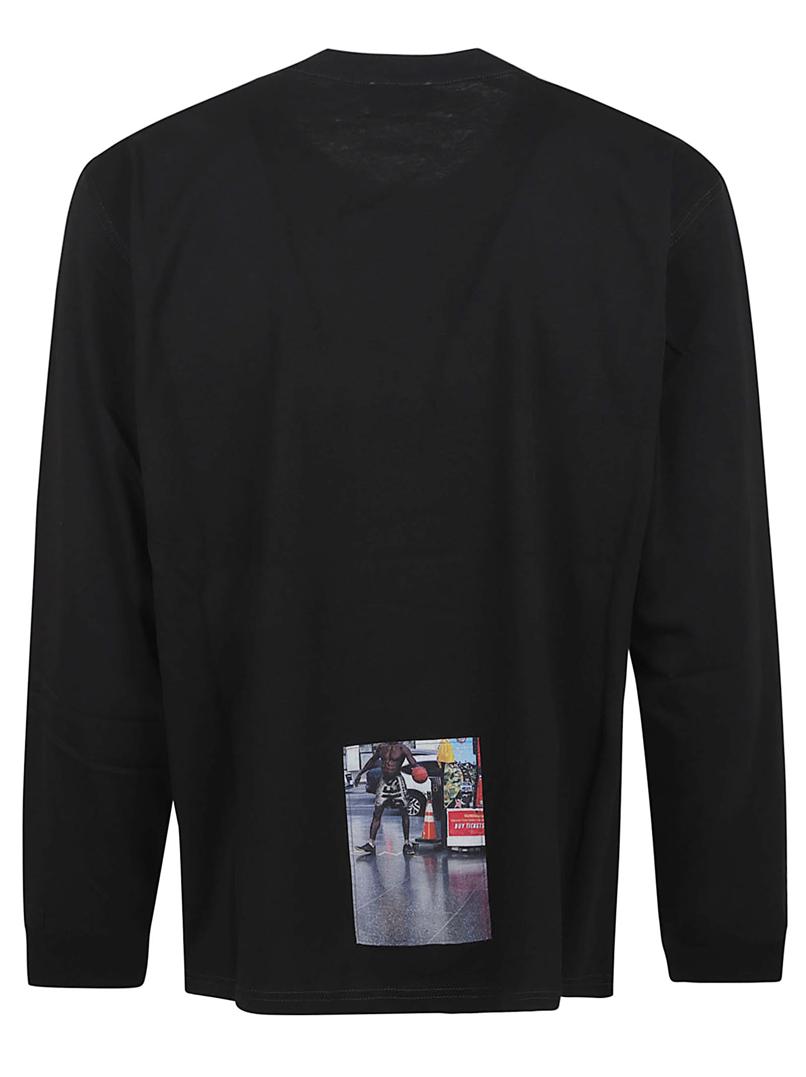 DIESEL Relaxed Fit Organic Cotton T-Shirt Sweater for Men