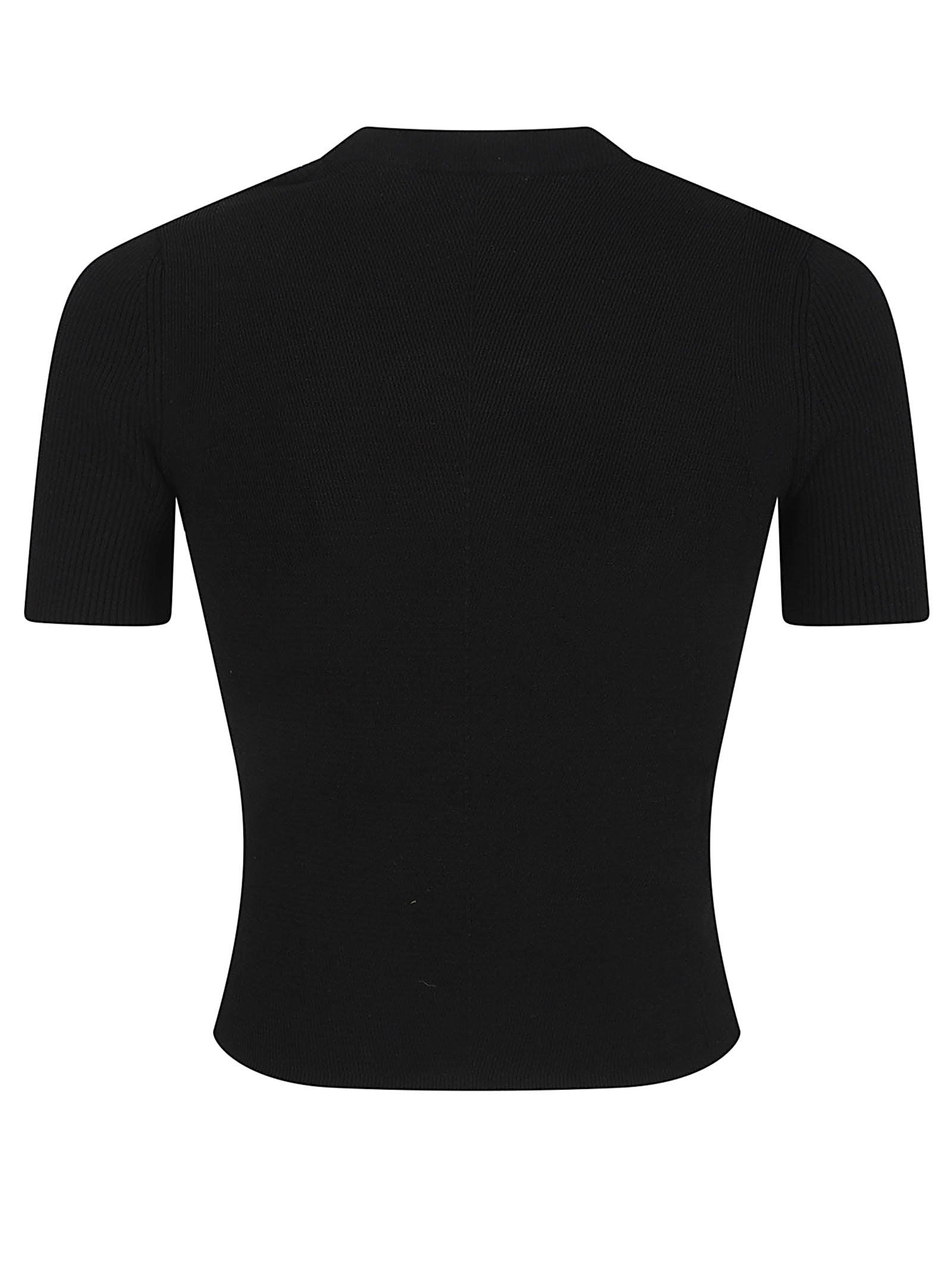 DIESEL Vanishing Ribbed Sweater with Cutouts - Regular Fit