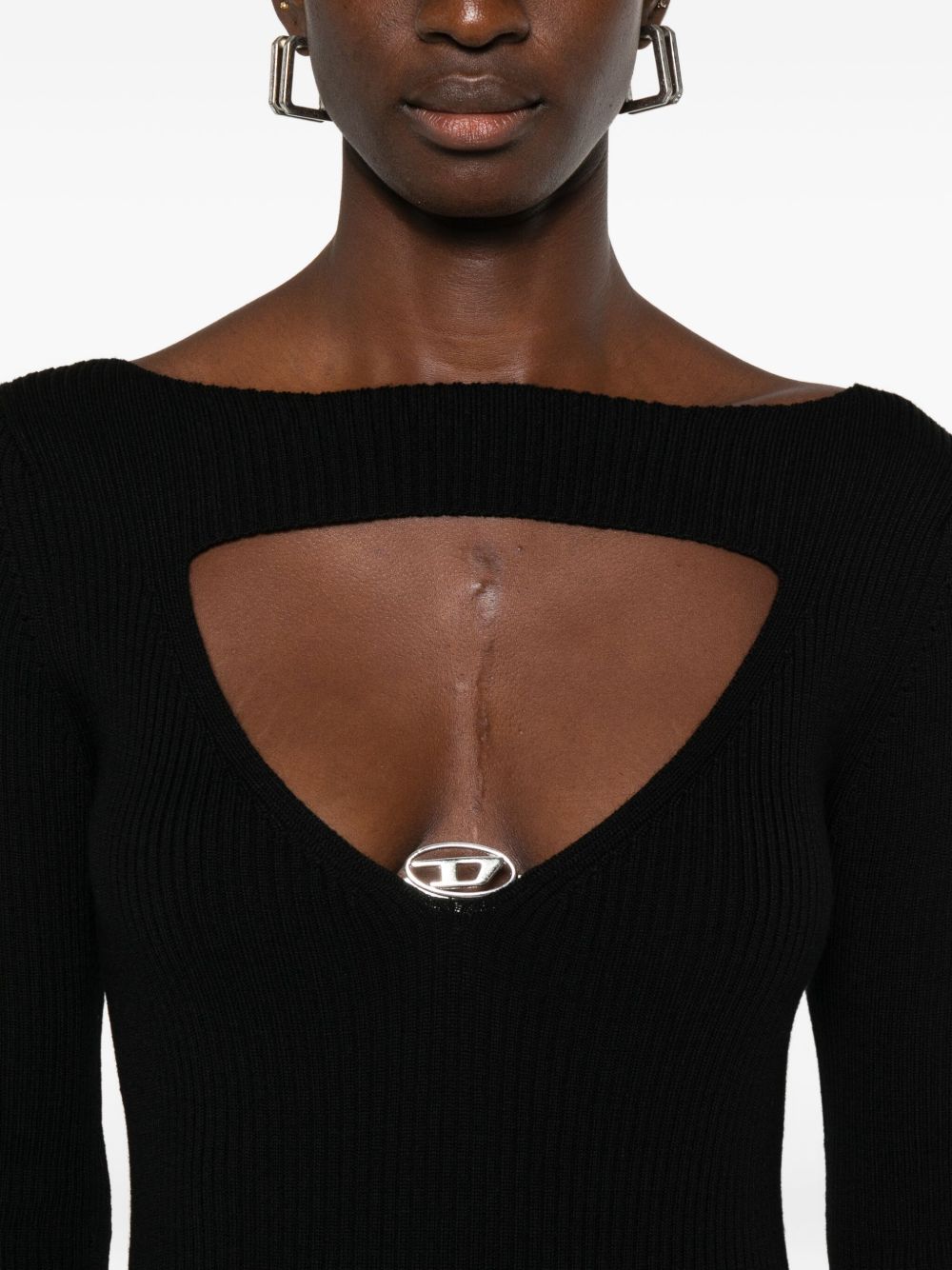 DIESEL Wool Mini Dress for Women - FW25 Collection