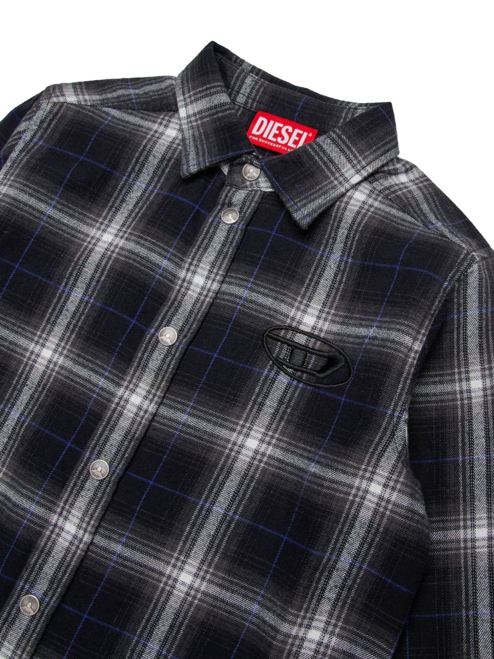 DIESEL Classic Check Shirt for Boys