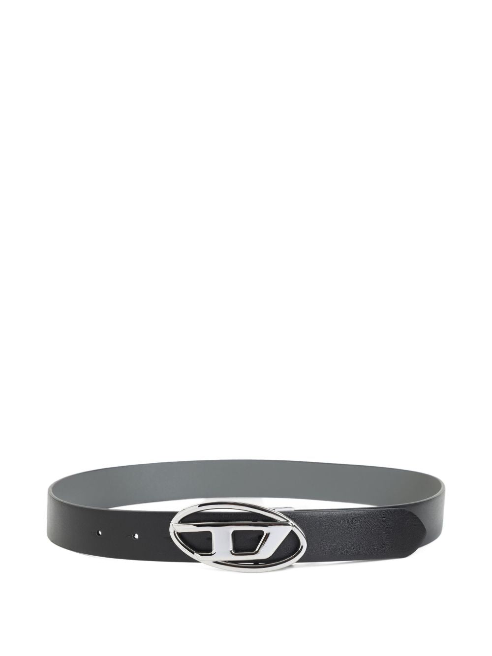 DIESEL Sleek Oval Logo Belt for Women