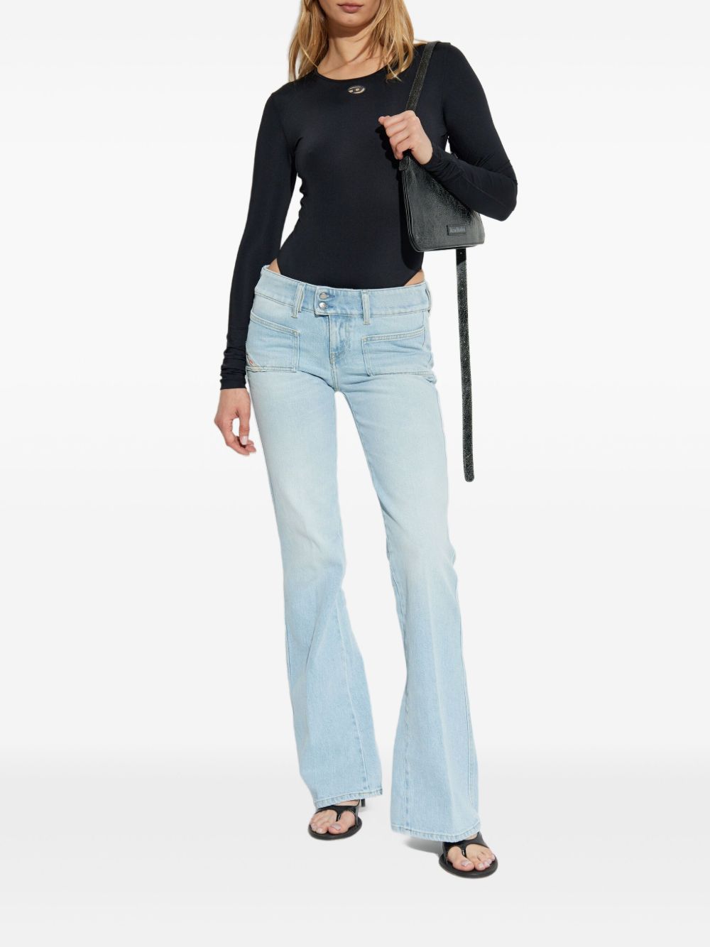 DIESEL Fitted Top for Stylish Layering - FW25