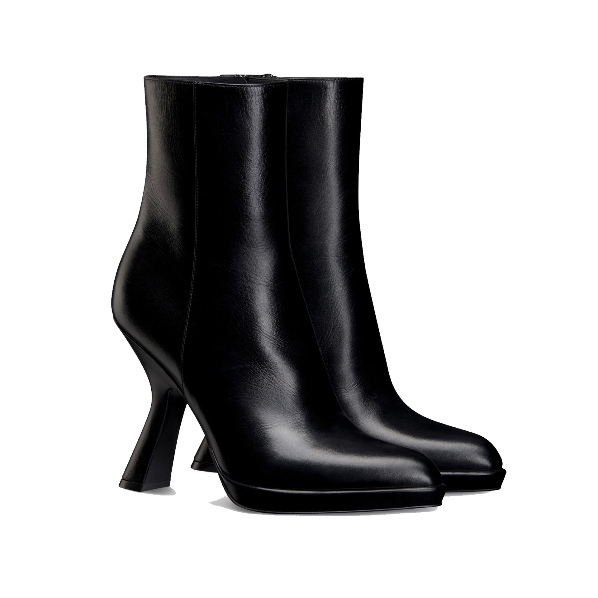 DIOR D-Fiction Pointed Toe Ankle Boots