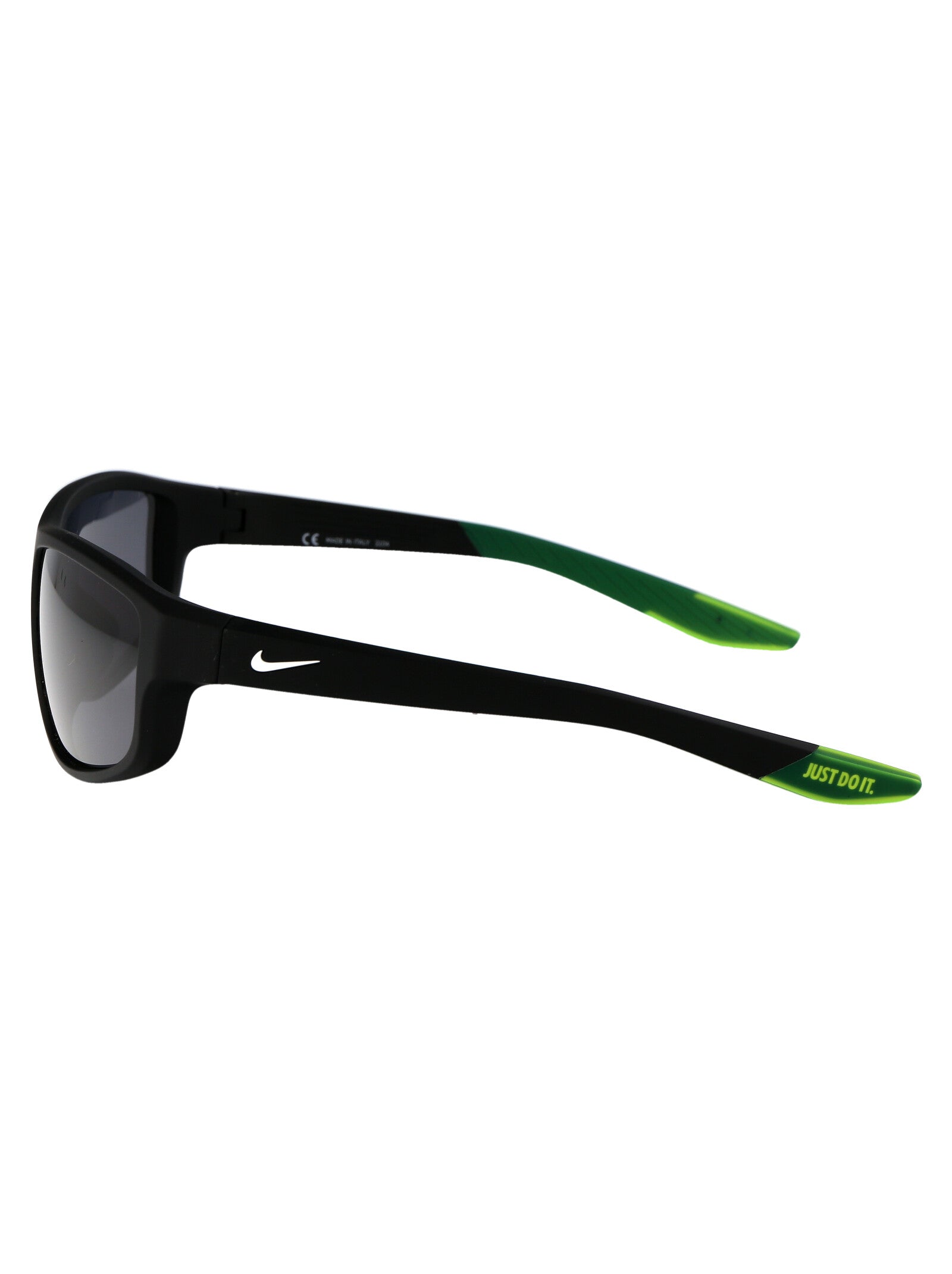 NIKE Matte Black Acetate Sunglasses - Unisex