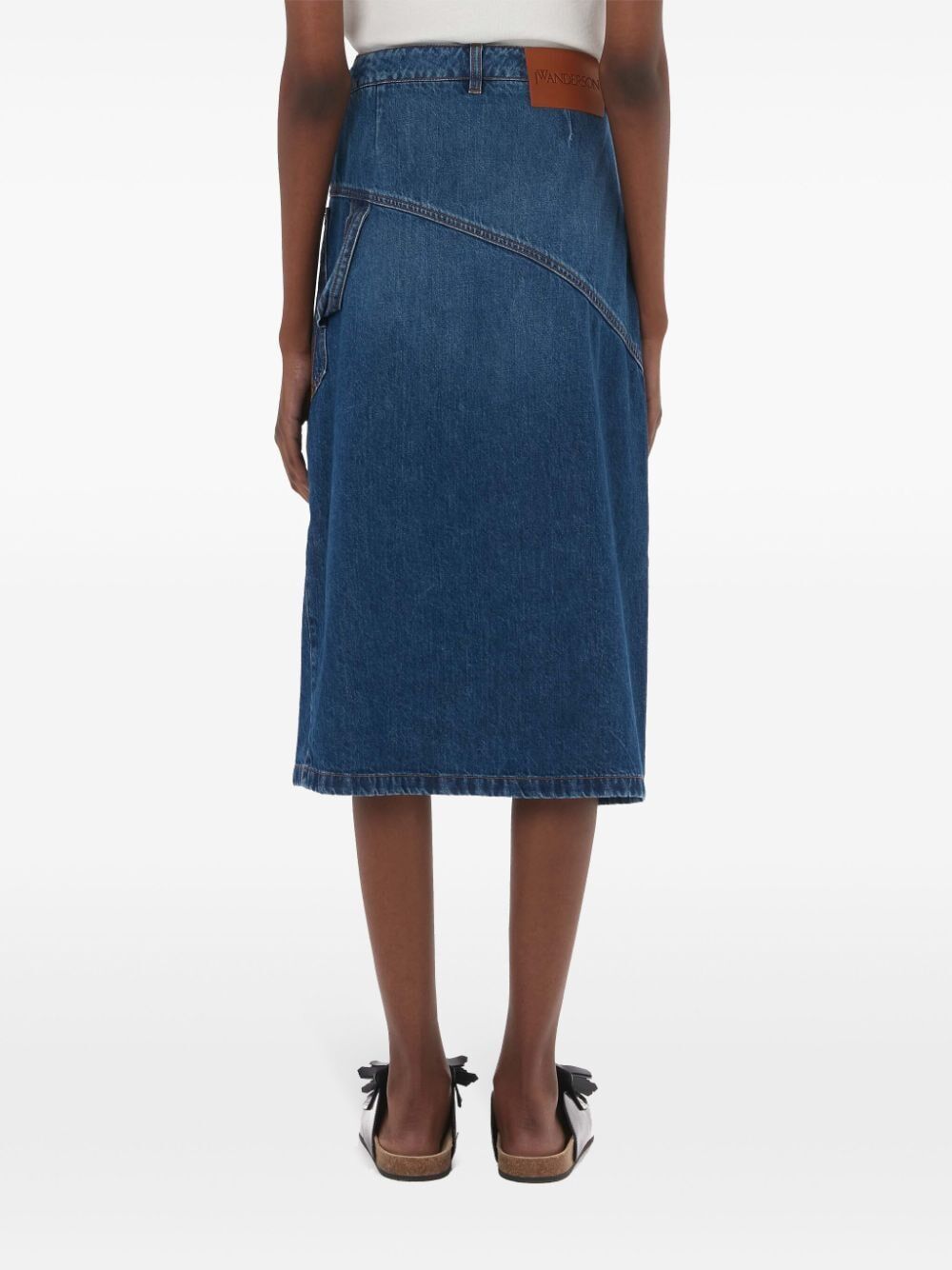 JW ANDERSON Twisted Midi Skirt - Women’s Fashion Essential