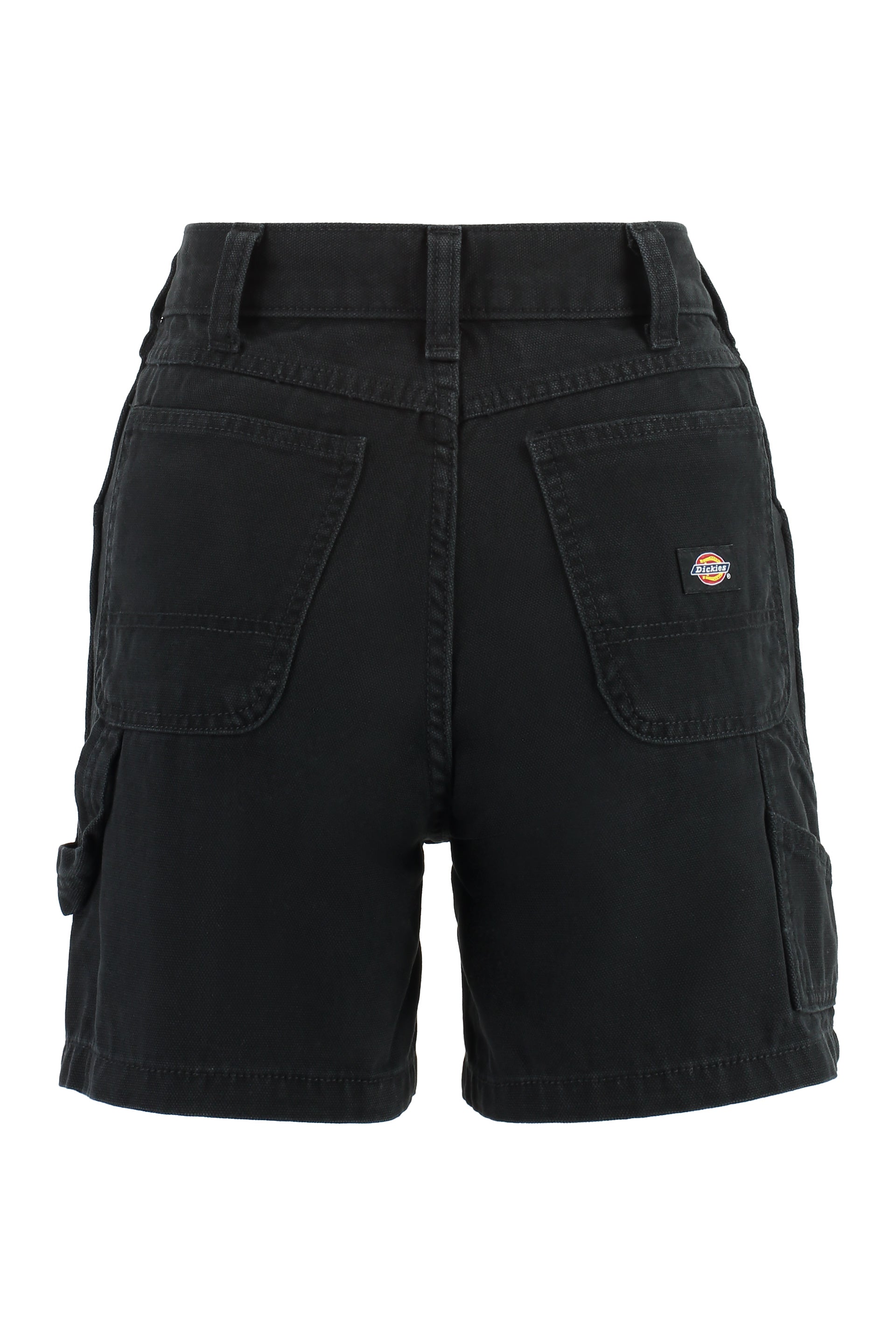 DICKIES Women’s Cotton Mini Shorts with Multi-Pockets
