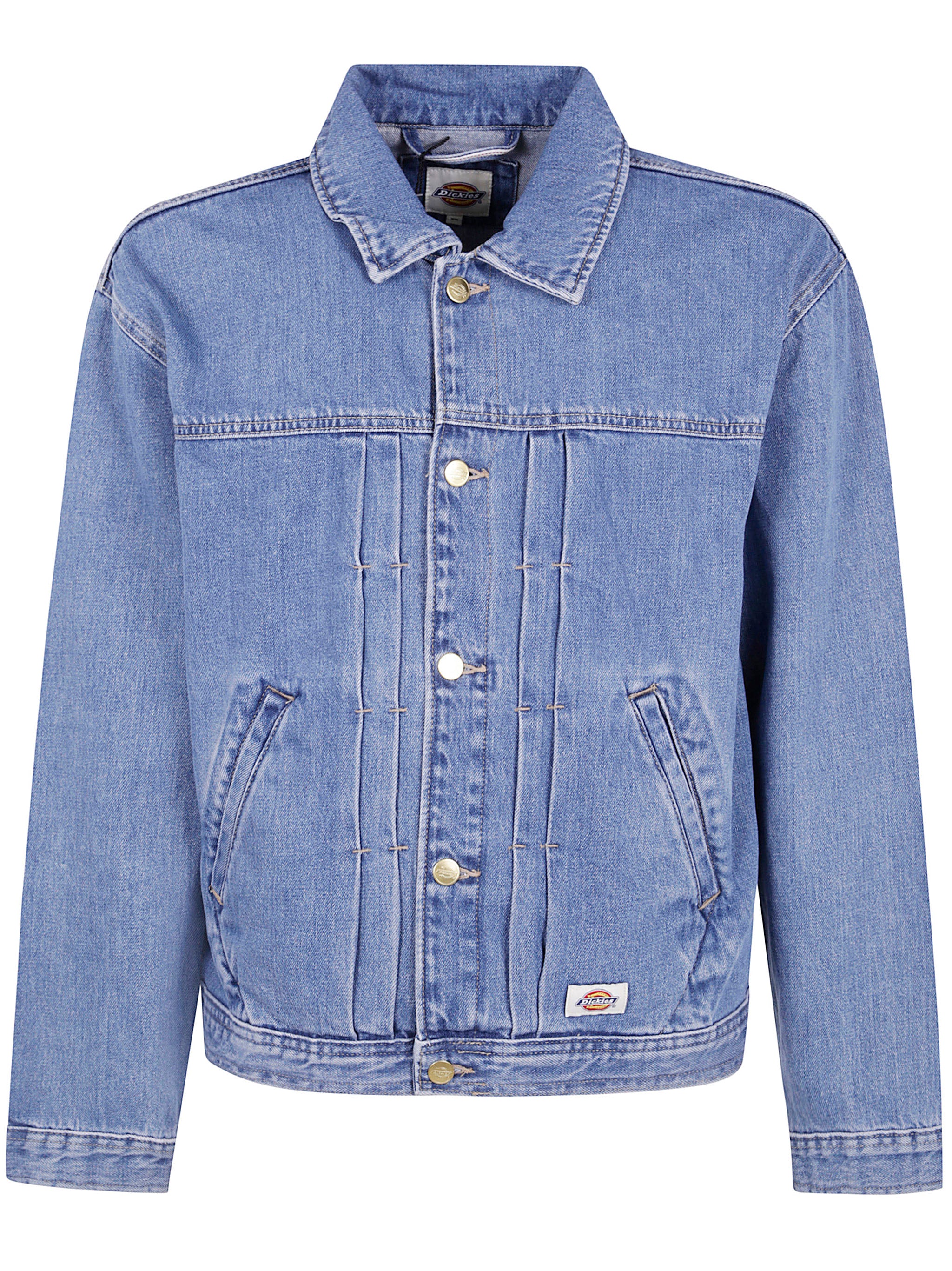 DICKIES Selvage Pleated Denim Jacket