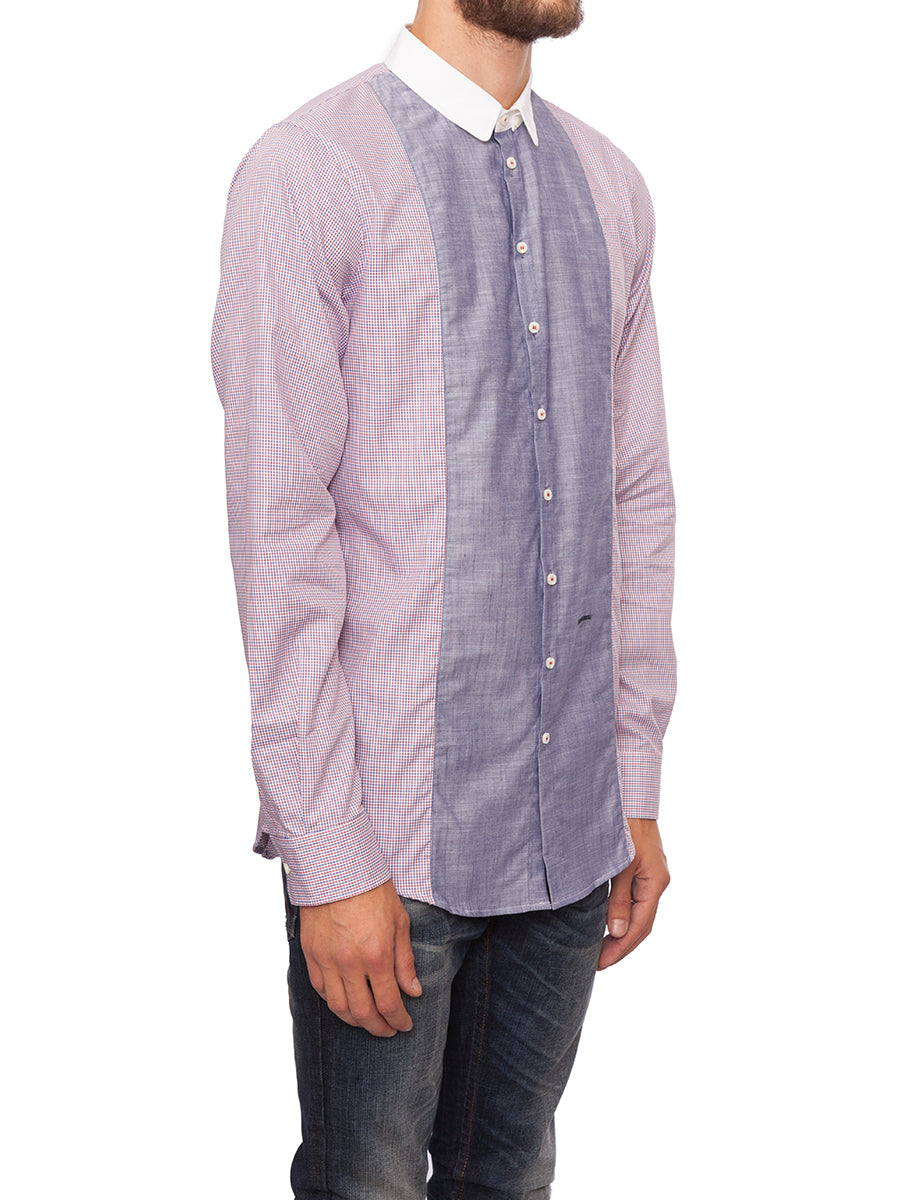 DSQUARED2 Slim Fit Cotton Popeline Shirt for Men