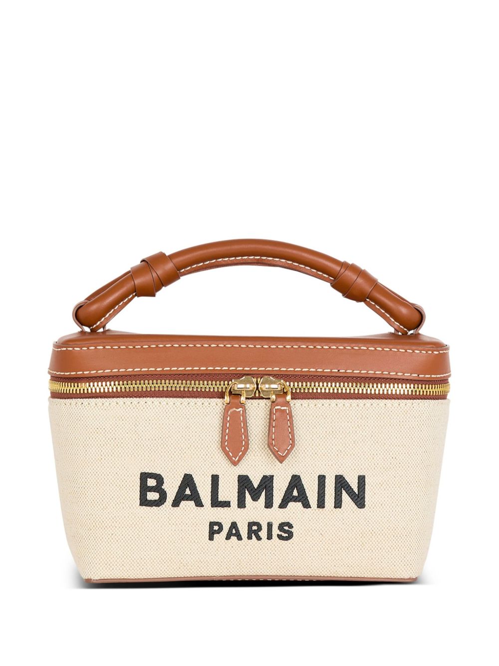BALMAIN Canvas Vanity Case
