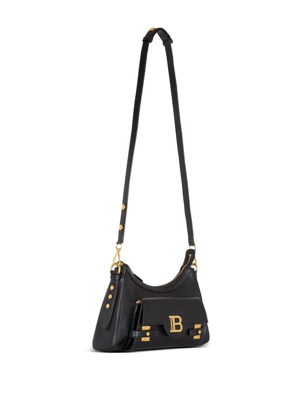 BALMAIN B-BUZZ Mini Hobo Handbag