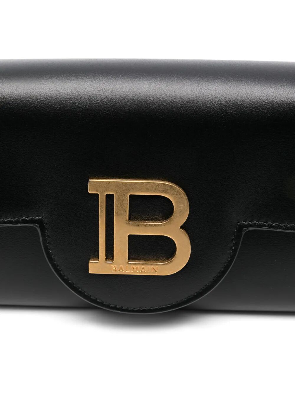 BALMAIN Mini Wallet on Chain in Calfskin
