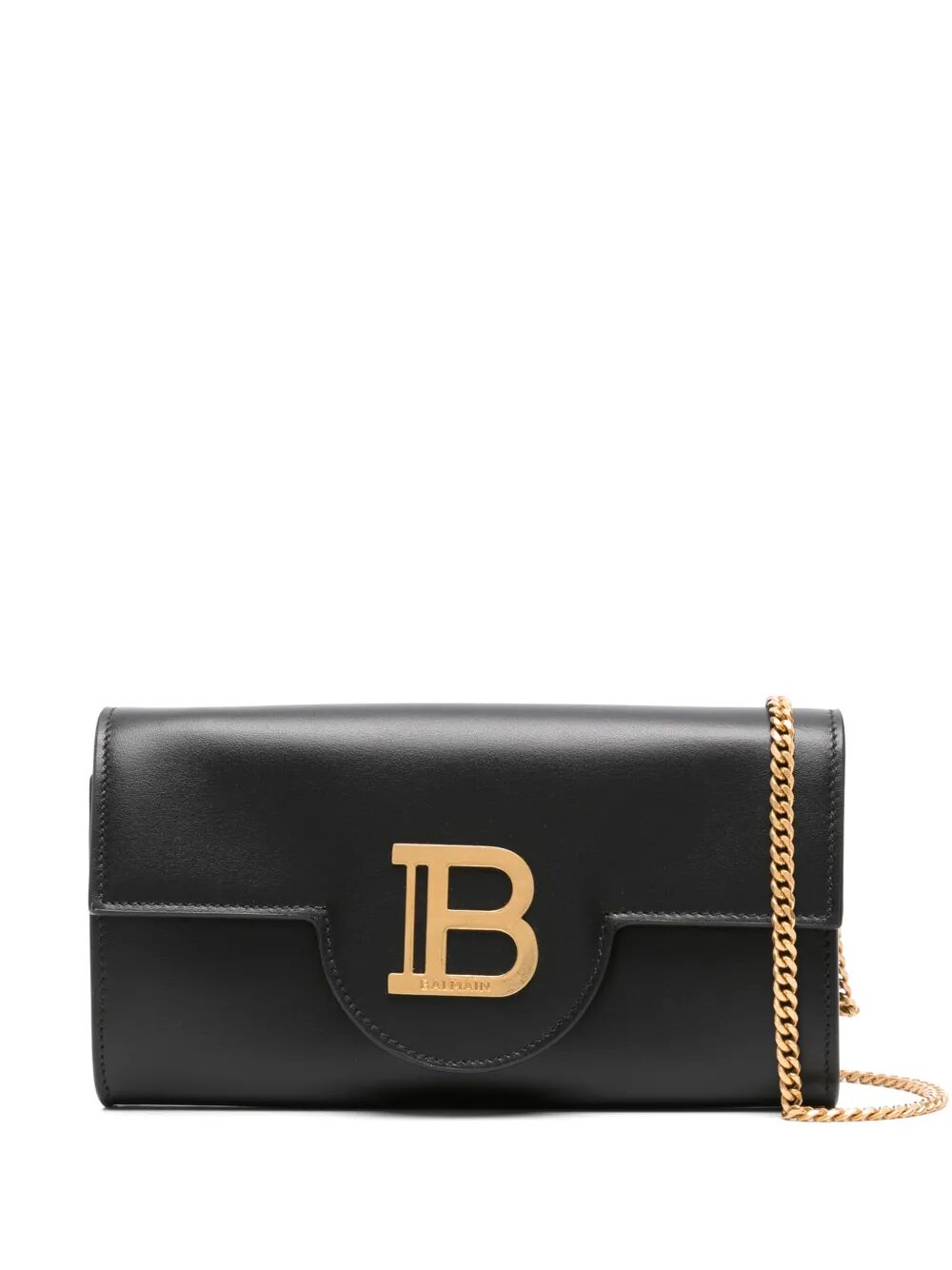 BALMAIN Mini Wallet on Chain in Calfskin