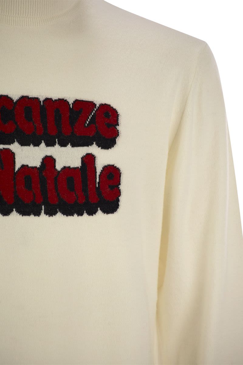 MC2 SAINT BARTH Wool and Cashmere Blend Turtleneck Sweater