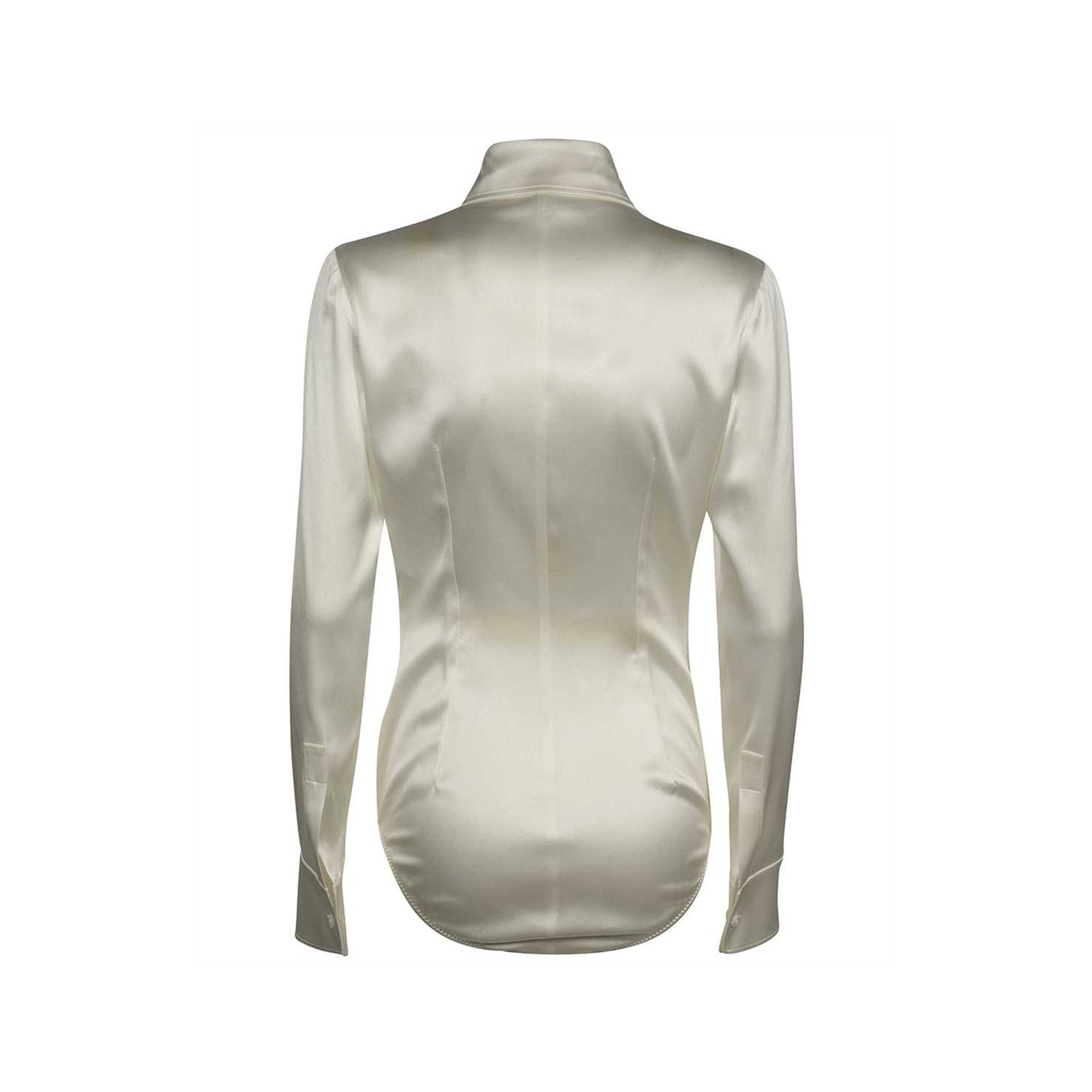 DOLCE & GABBANA Elegant Bodysuit Shirt for Women - Mini Fit