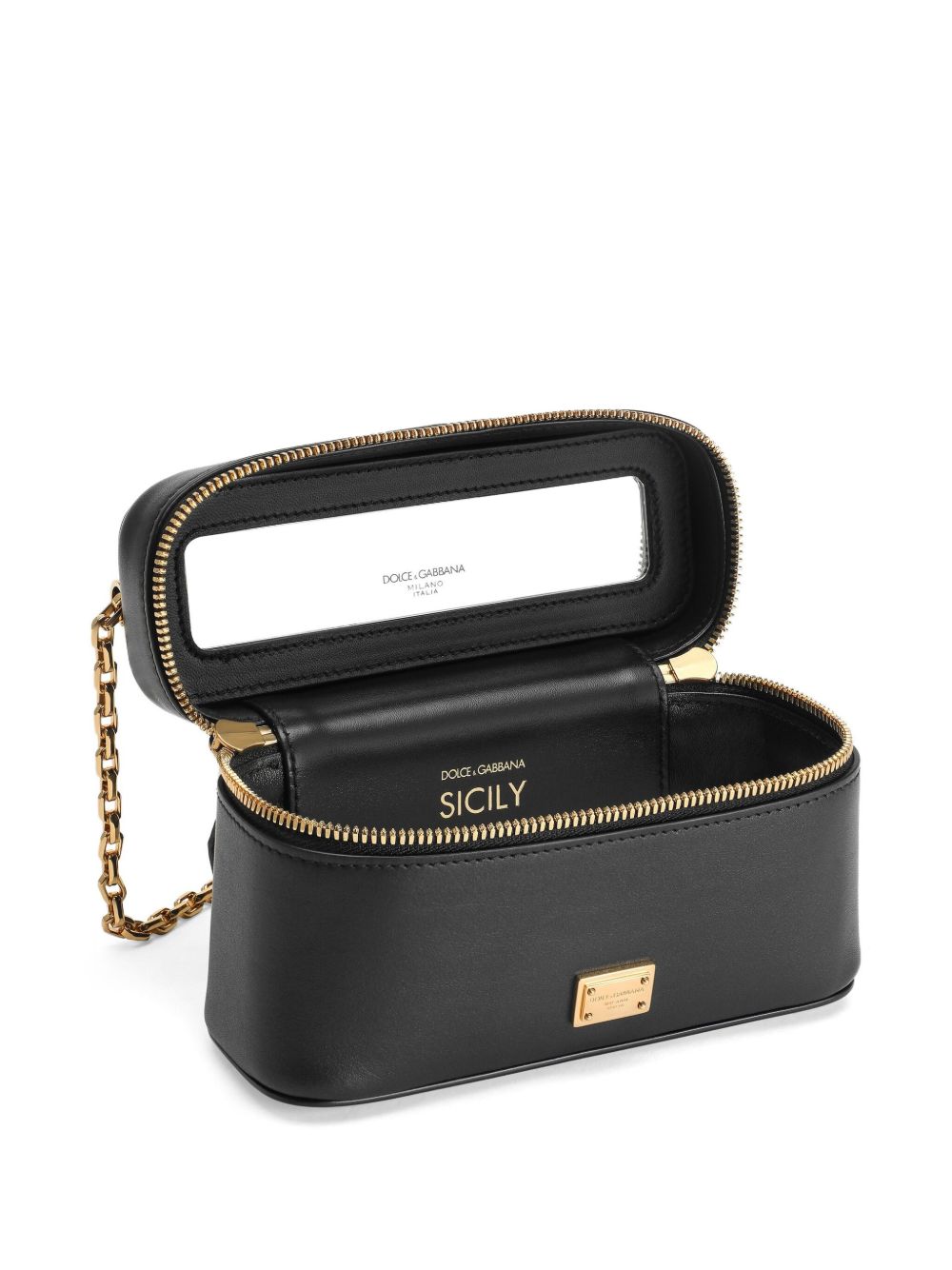 DOLCE & GABBANA Mini Leather Crossbody Handbag