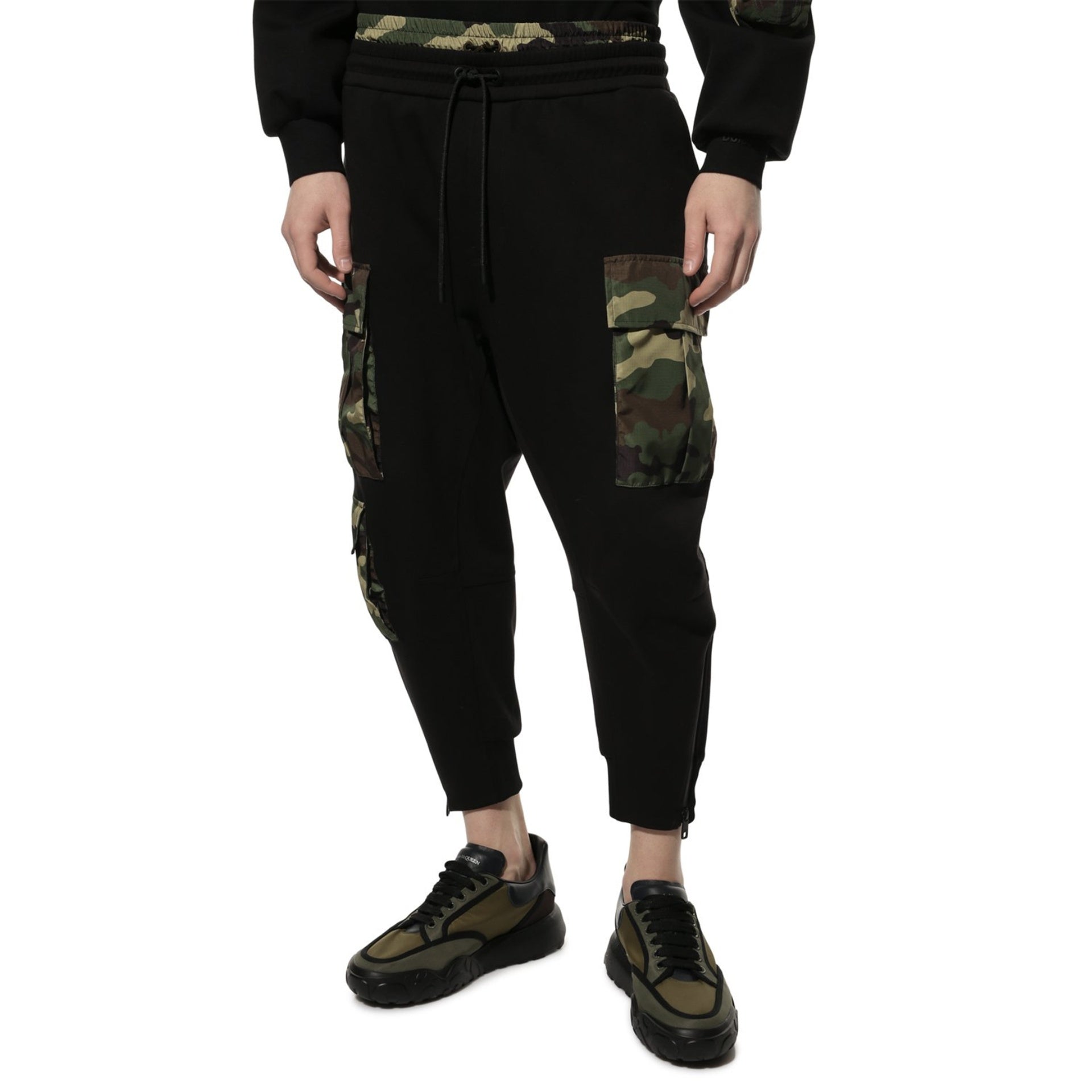 DOLCE & GABBANA Camo Sweatpants for Men