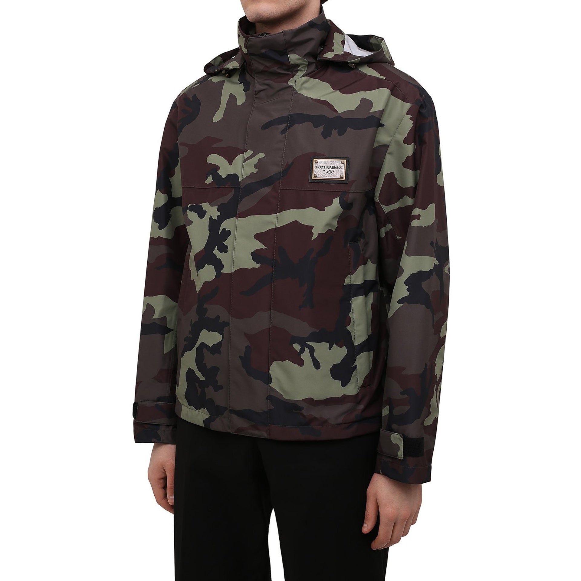 DOLCE & GABBANA Camouflage Jacket for Men - Stylish and Versatile