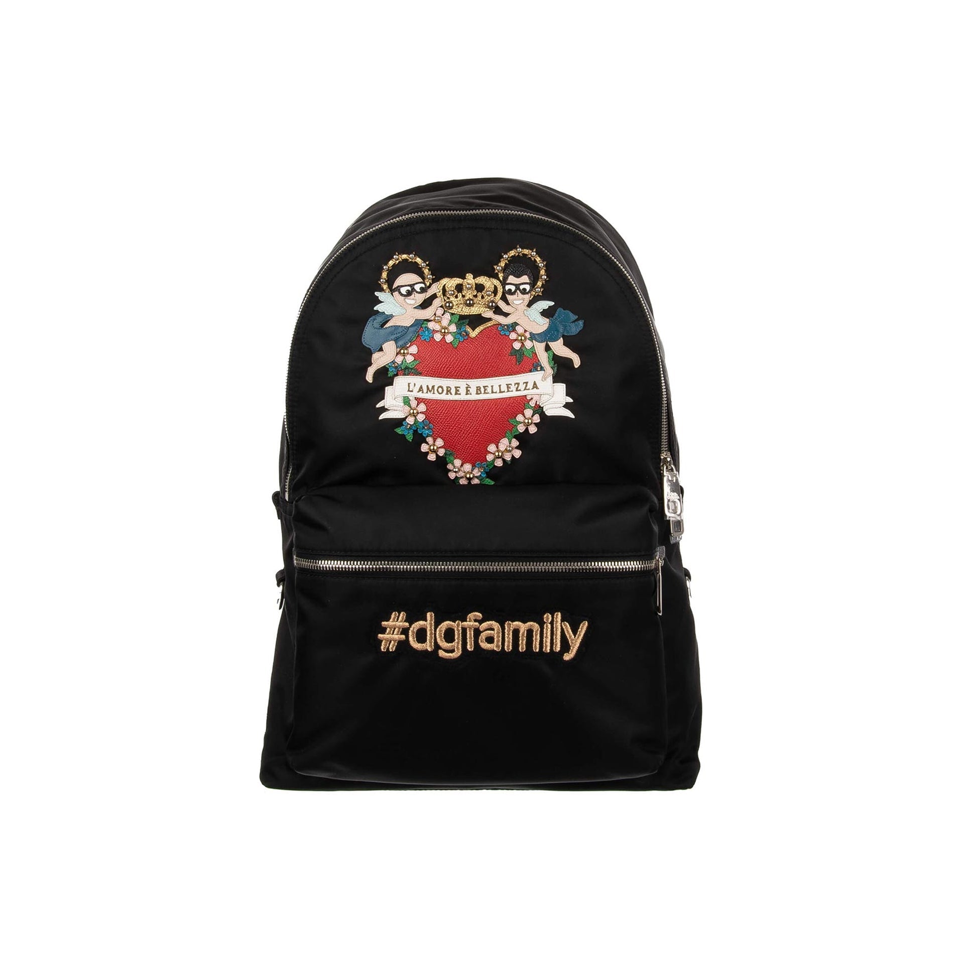 DOLCE & GABBANA Family Patch Mini Backpack