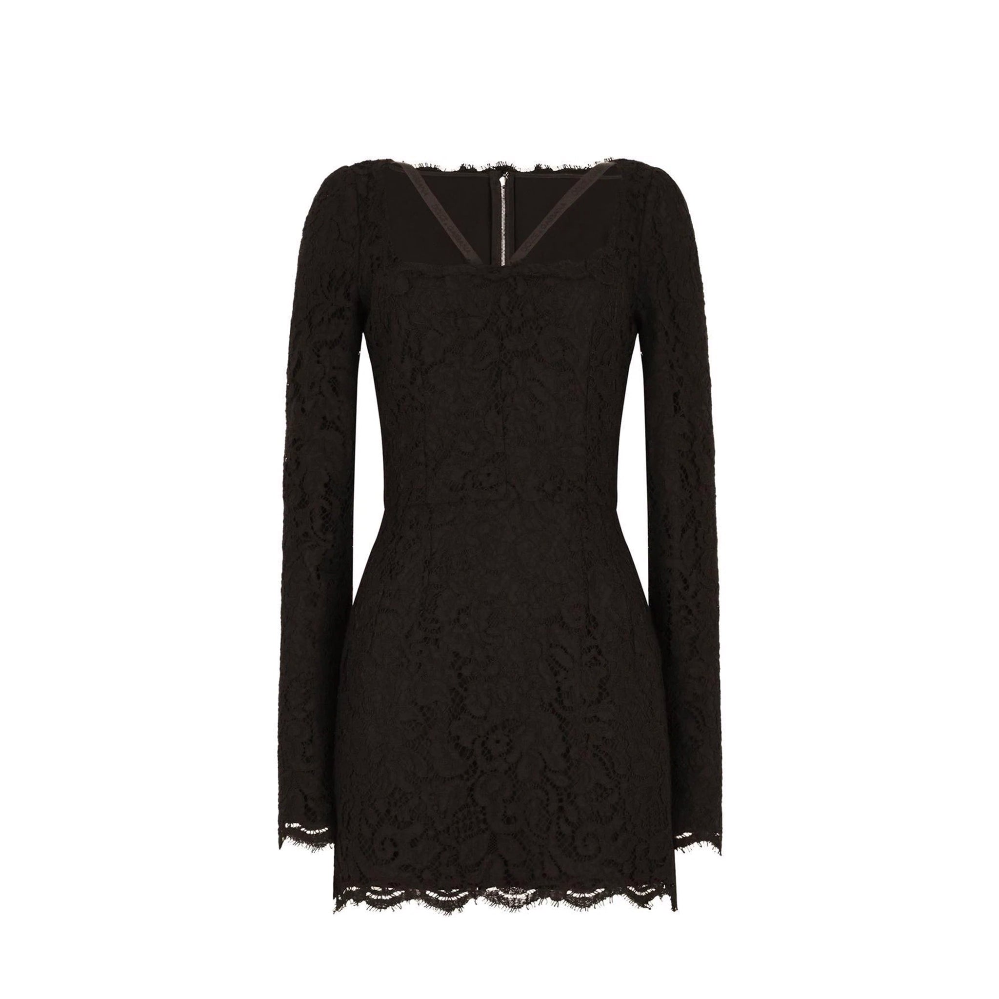 DOLCE & GABBANA Chic Lace Mini Dress for Women