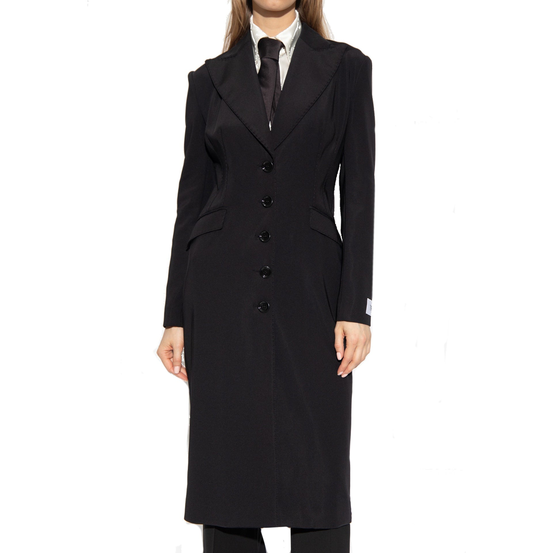 DOLCE & GABBANA Elegant Long Jacket for Women