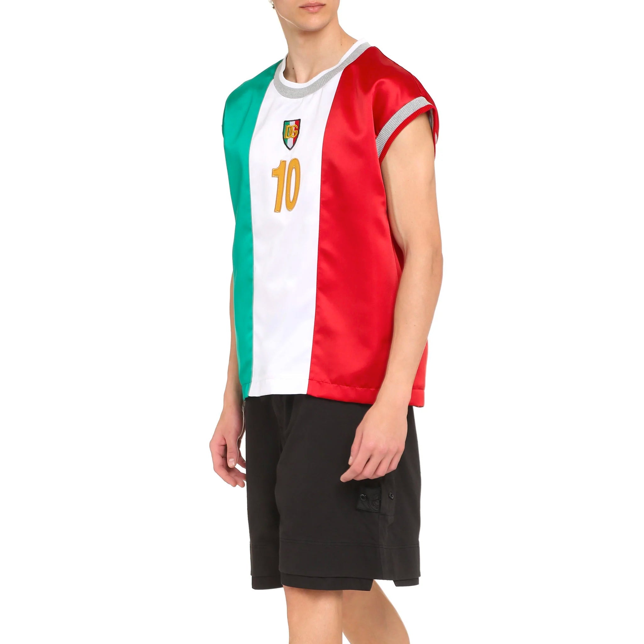 DOLCE & GABBANA Satin T-shirt for Men