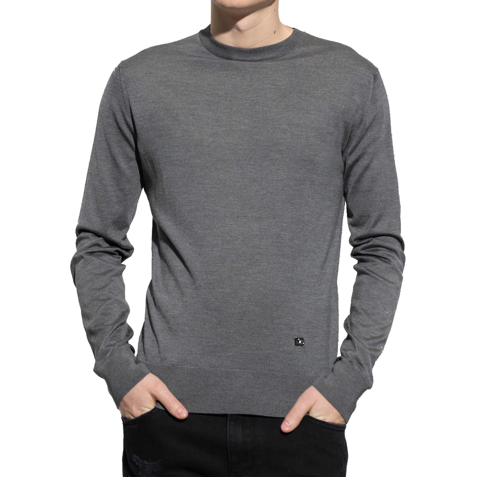 DOLCE & GABBANA Silk Sweater for Men - Effortless Elegance