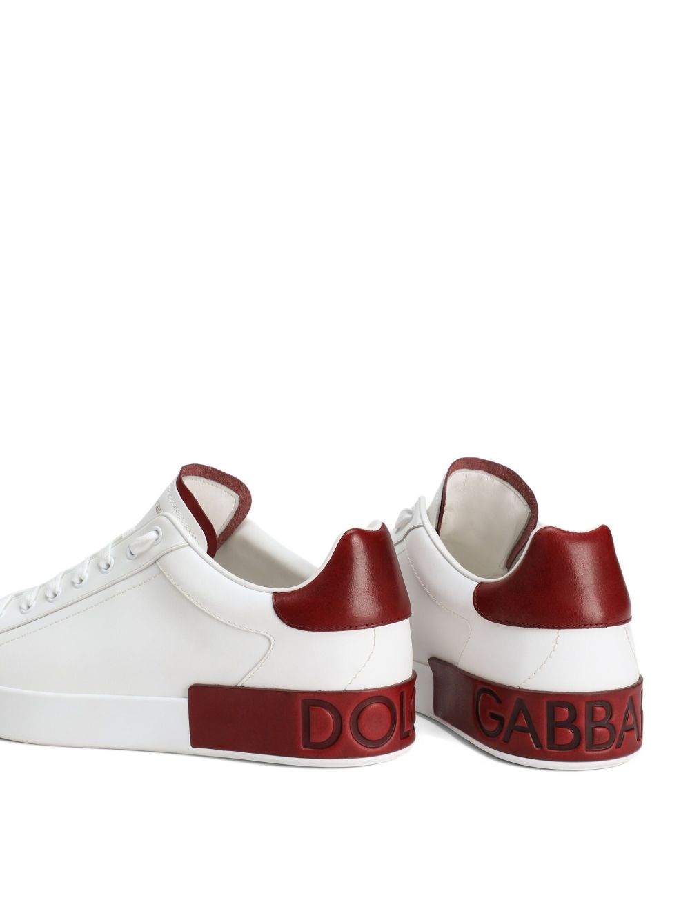 DOLCE & GABBANA Classic Leather Portofino Sneaker for Men
