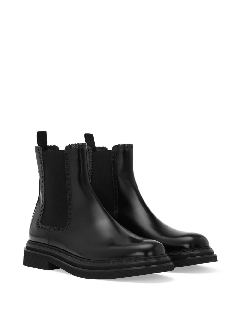 DOLCE & GABBANA Classic Chelsea Boots for Men
