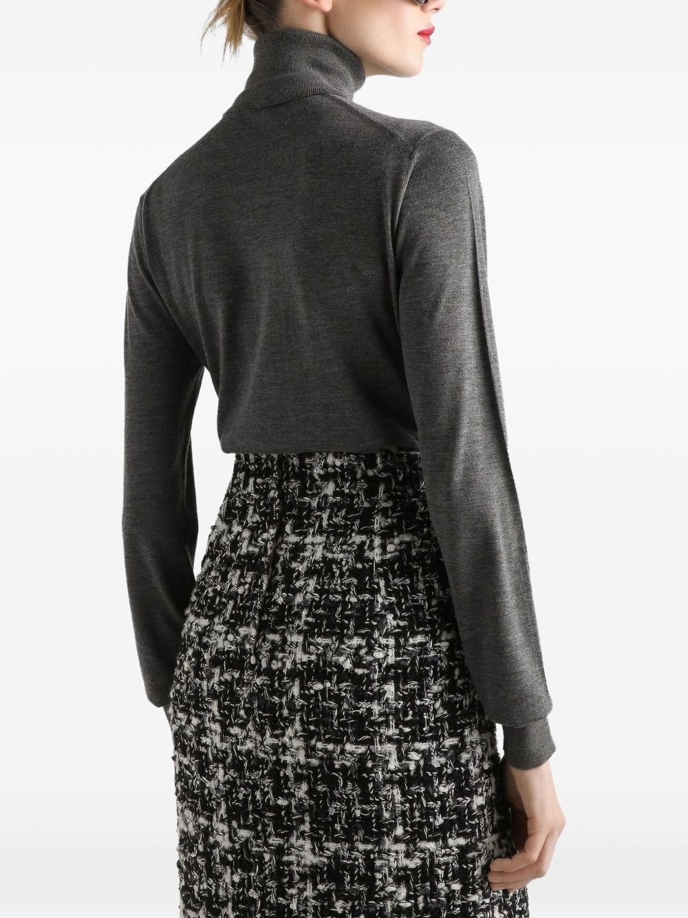 DOLCE & GABBANA Fitted Turtleneck Sweater for Women