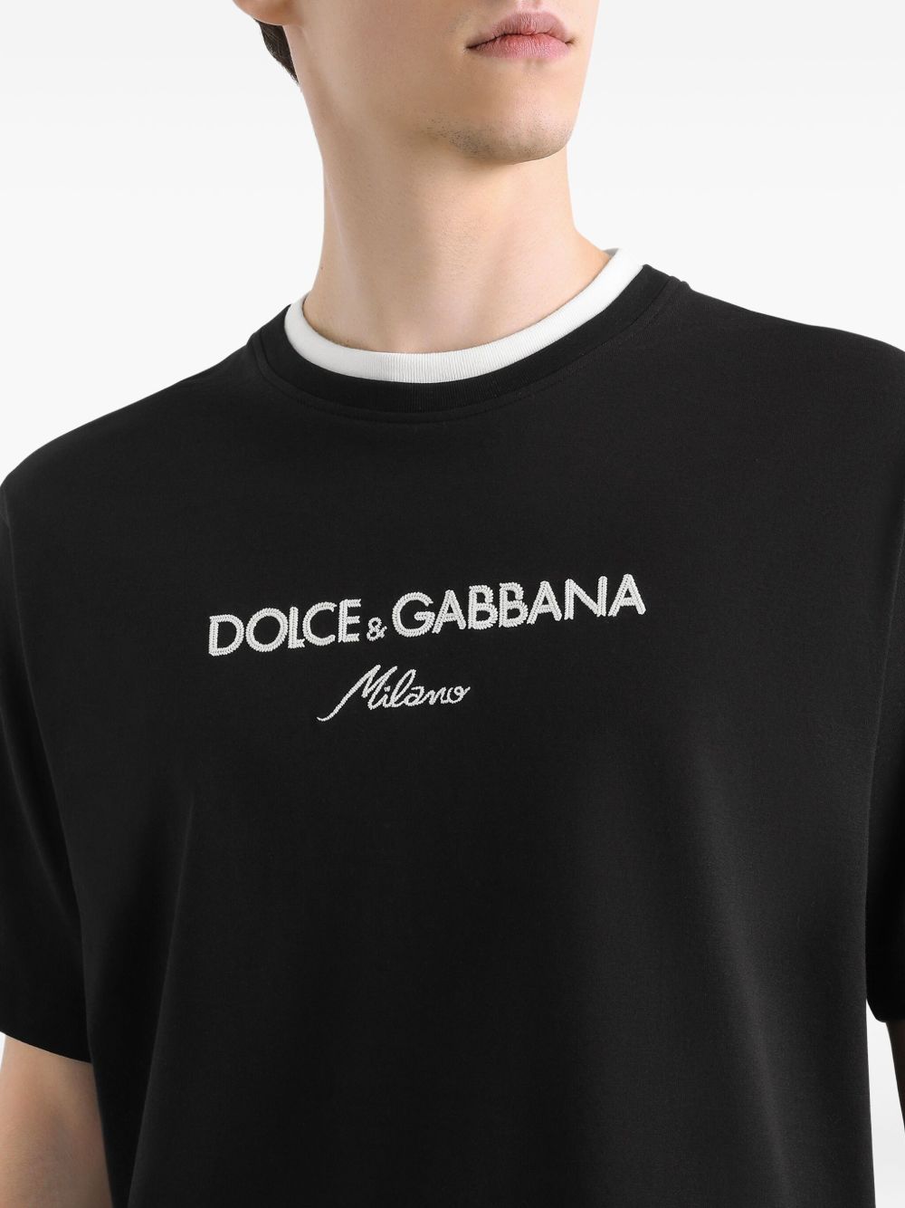 DOLCE & GABBANA Classic Fit Luxury T-Shirt for Men