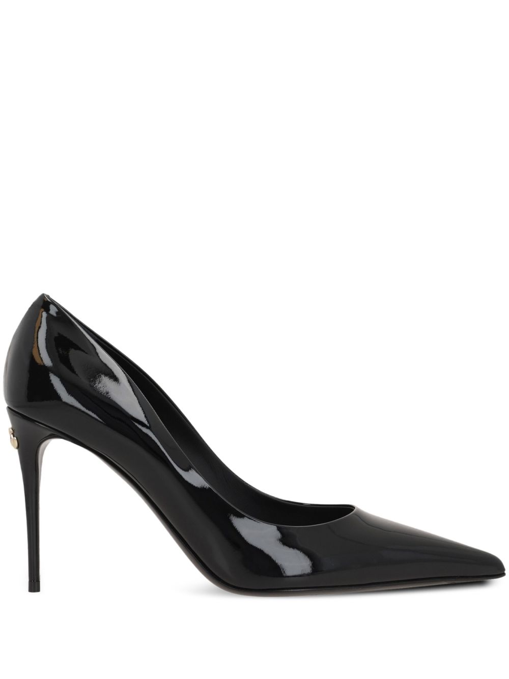 DOLCE & GABBANA Elegant Patent Leather Pumps with 90mm Heel