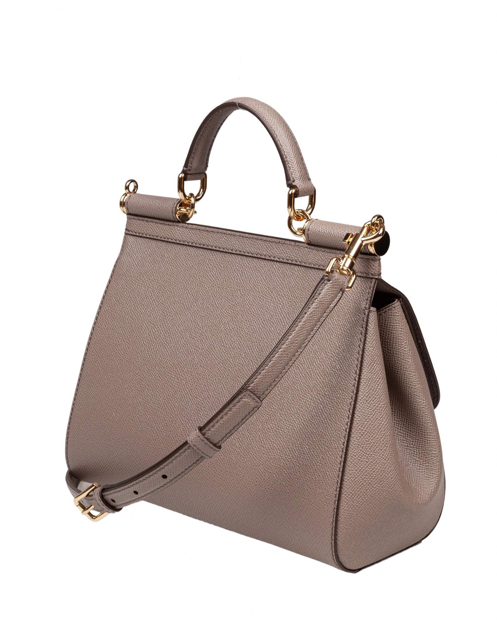 DOLCE & GABBANA Medium Sicily Handbag - Timeless Elegance