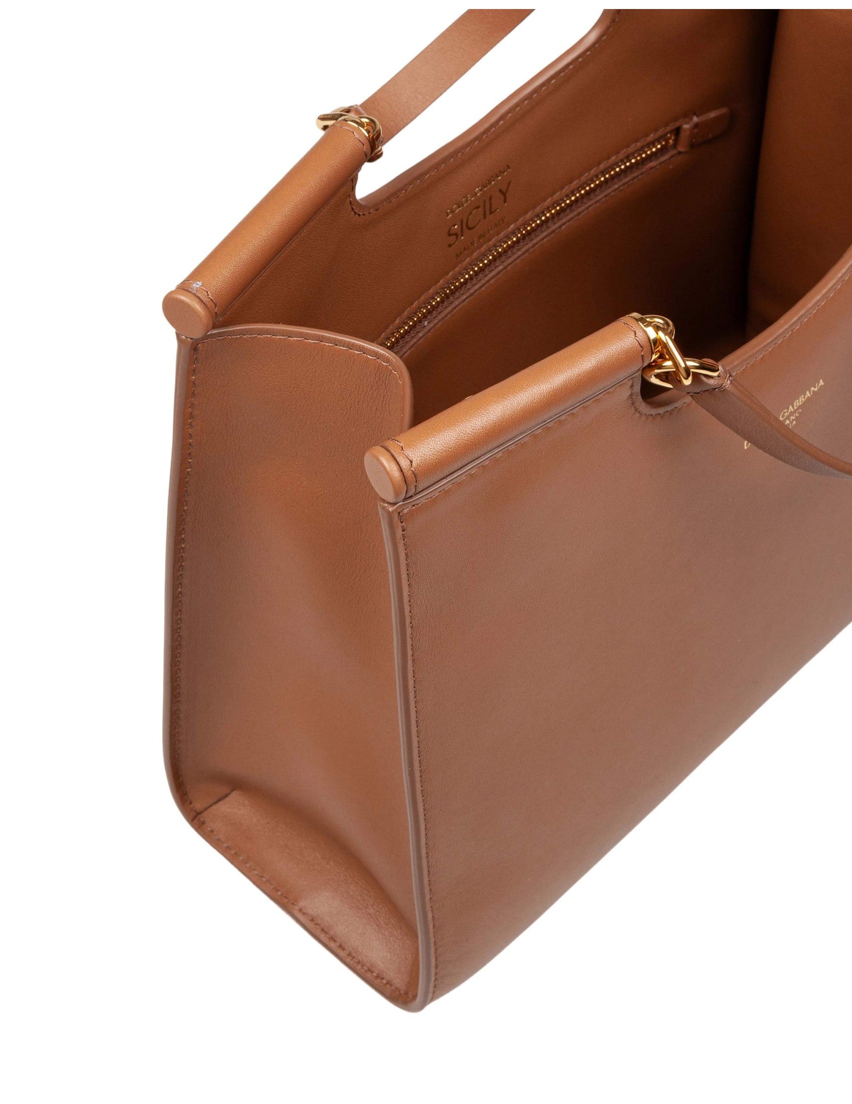 DOLCE & GABBANA Mini Sicily Shopping Handbag