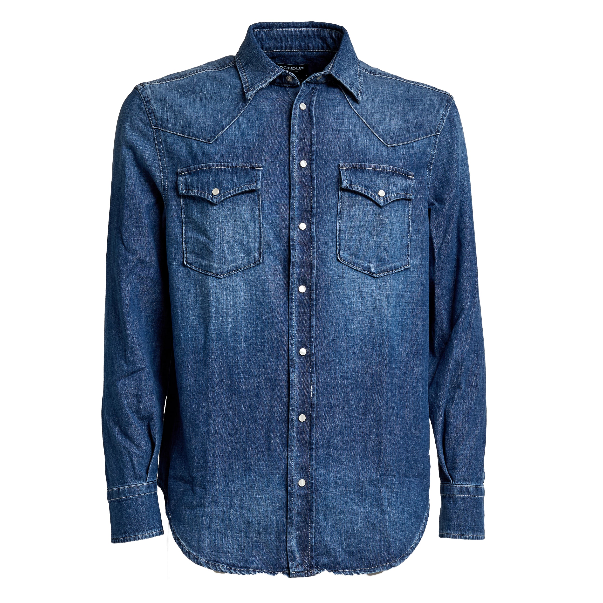 DONDUP Men's Regular Fit Western Denim Shirt