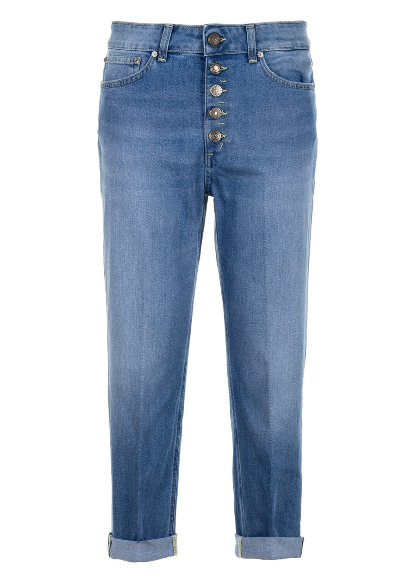 DONDUP Classic Denim Jeans with Glamour Details - Women's Spring/Summer 25