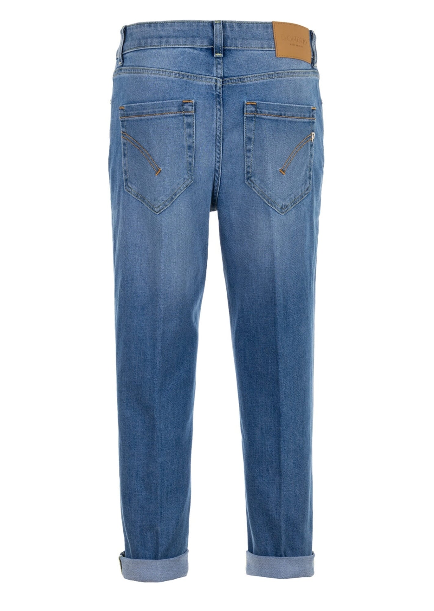 DONDUP Classic Denim Jeans with Glamour Details - Women's Spring/Summer 25